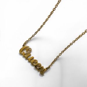 Gold Queen Necklace
